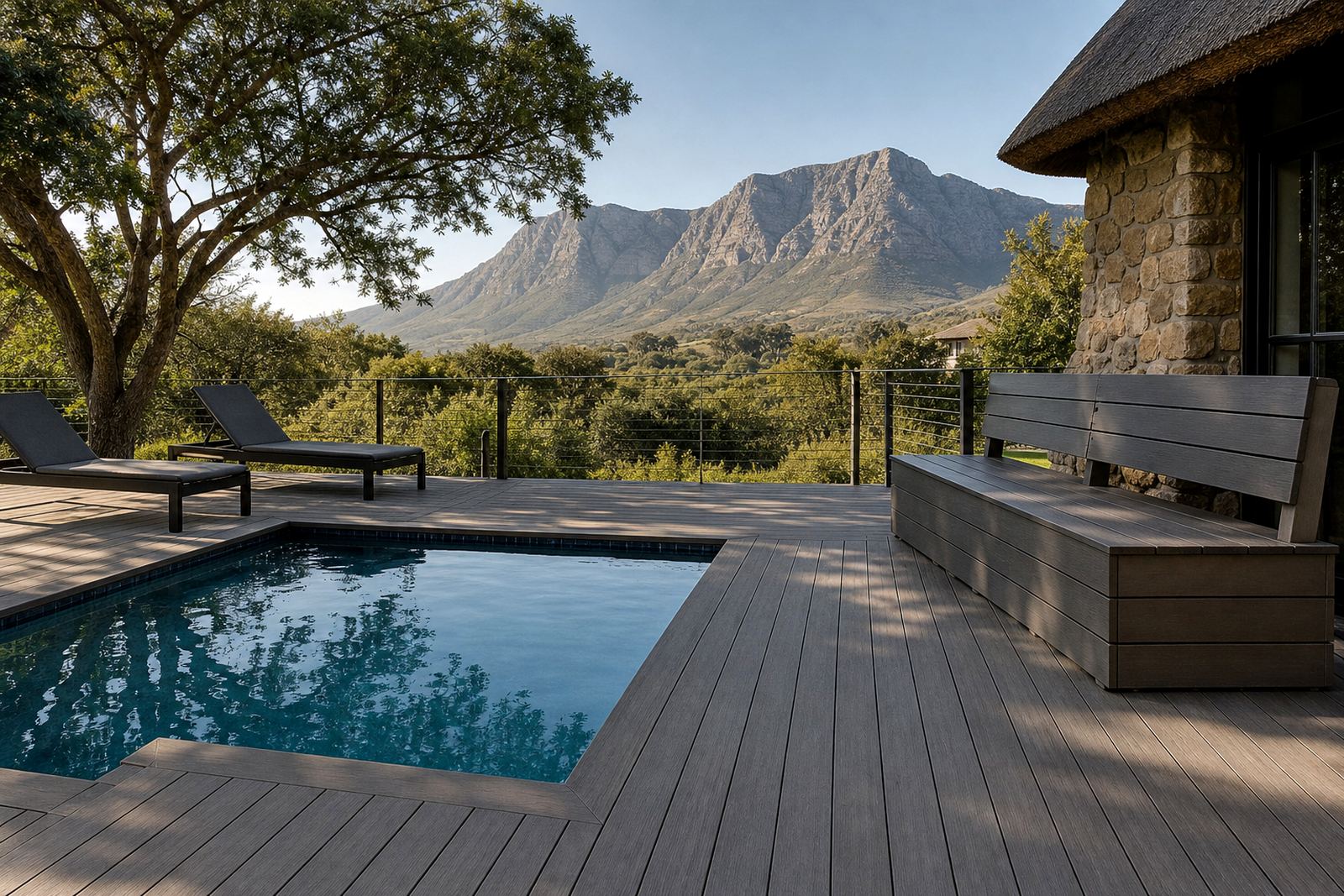 Lodge Pool Decks