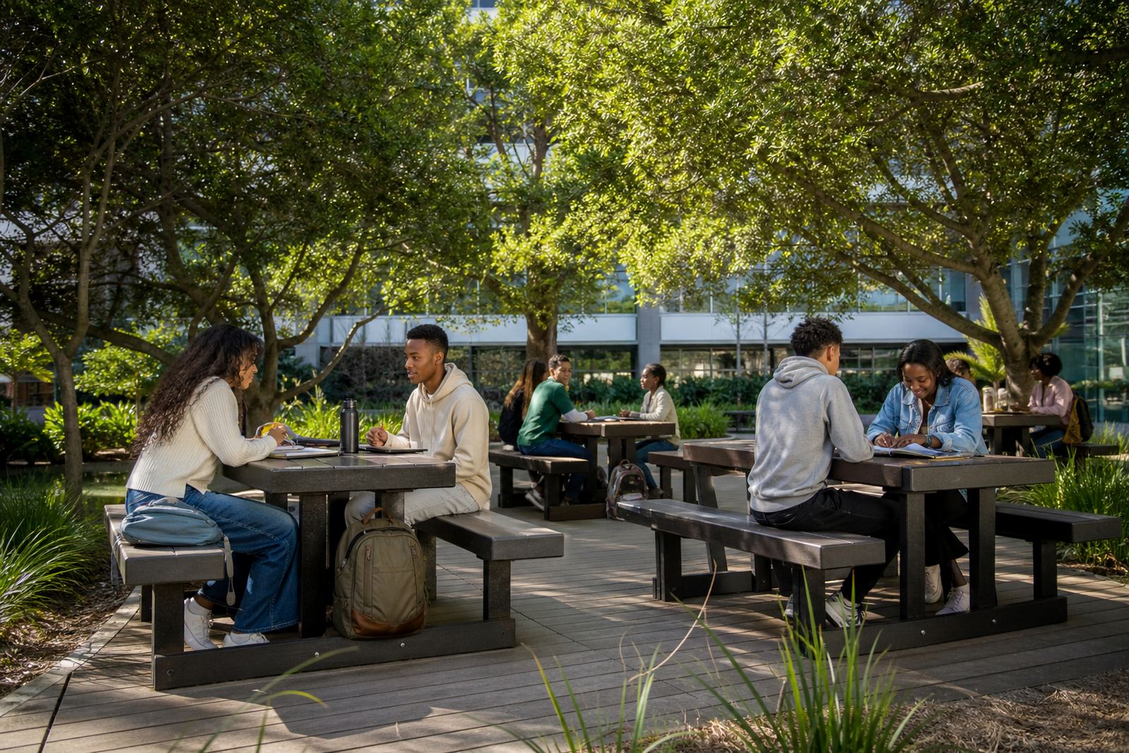 Outdoor Study Seating