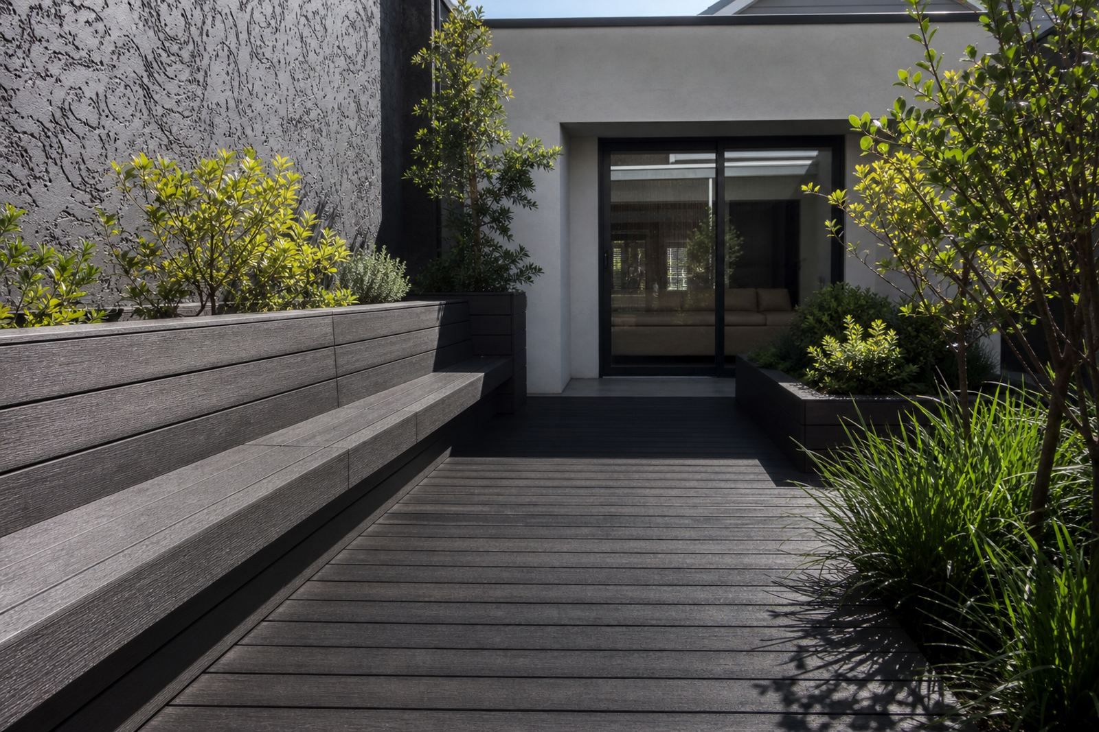 Urban Courtyard Decks